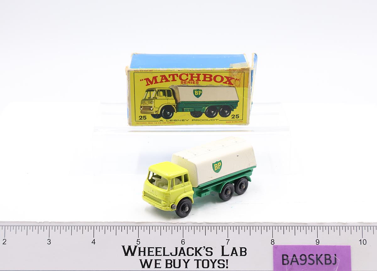 B.P. Tanker Lesney Matchbox Series No. 25 1960's Made In England in Original Box