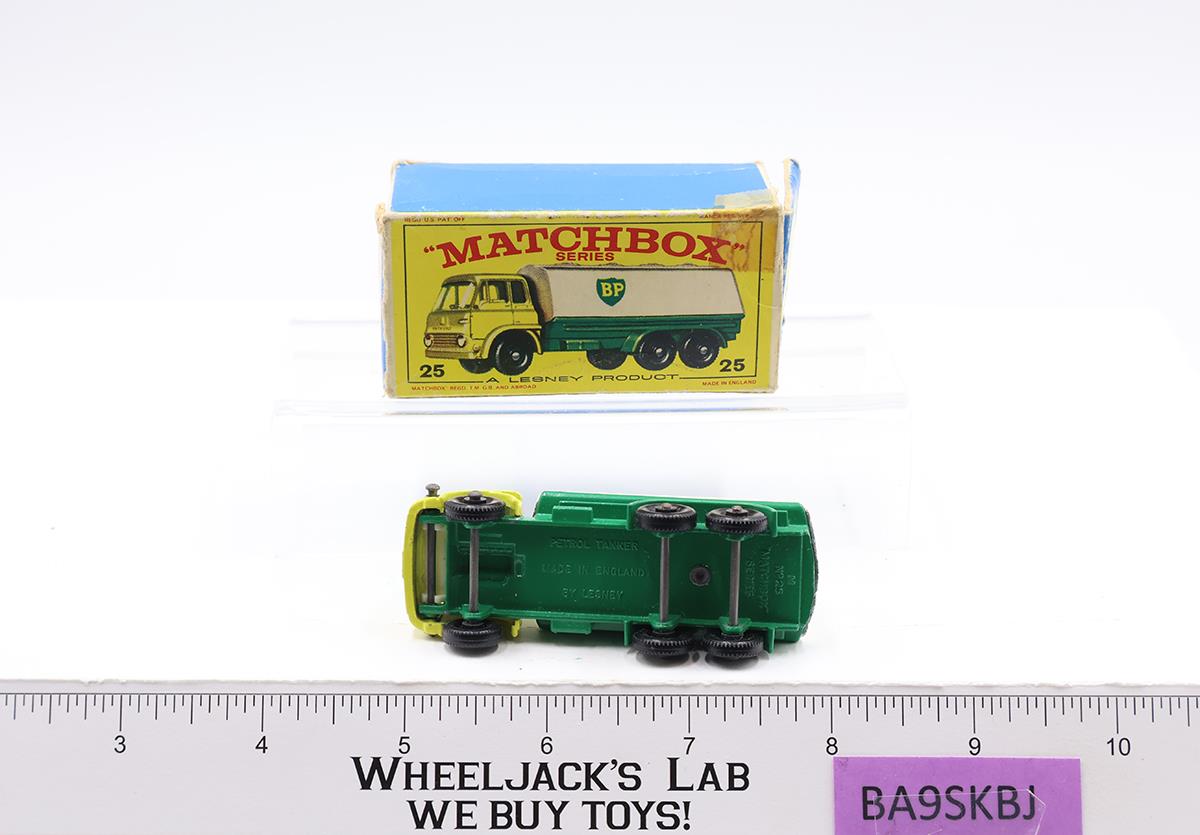 B.P. Tanker Lesney Matchbox Series No. 25 1960's Made In England in Original Box