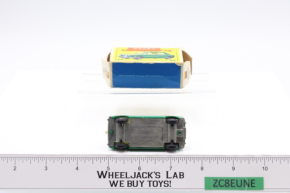 M.G.1100 Lesney Matchbox Series No.64 1960's Made In England Green/Original Box