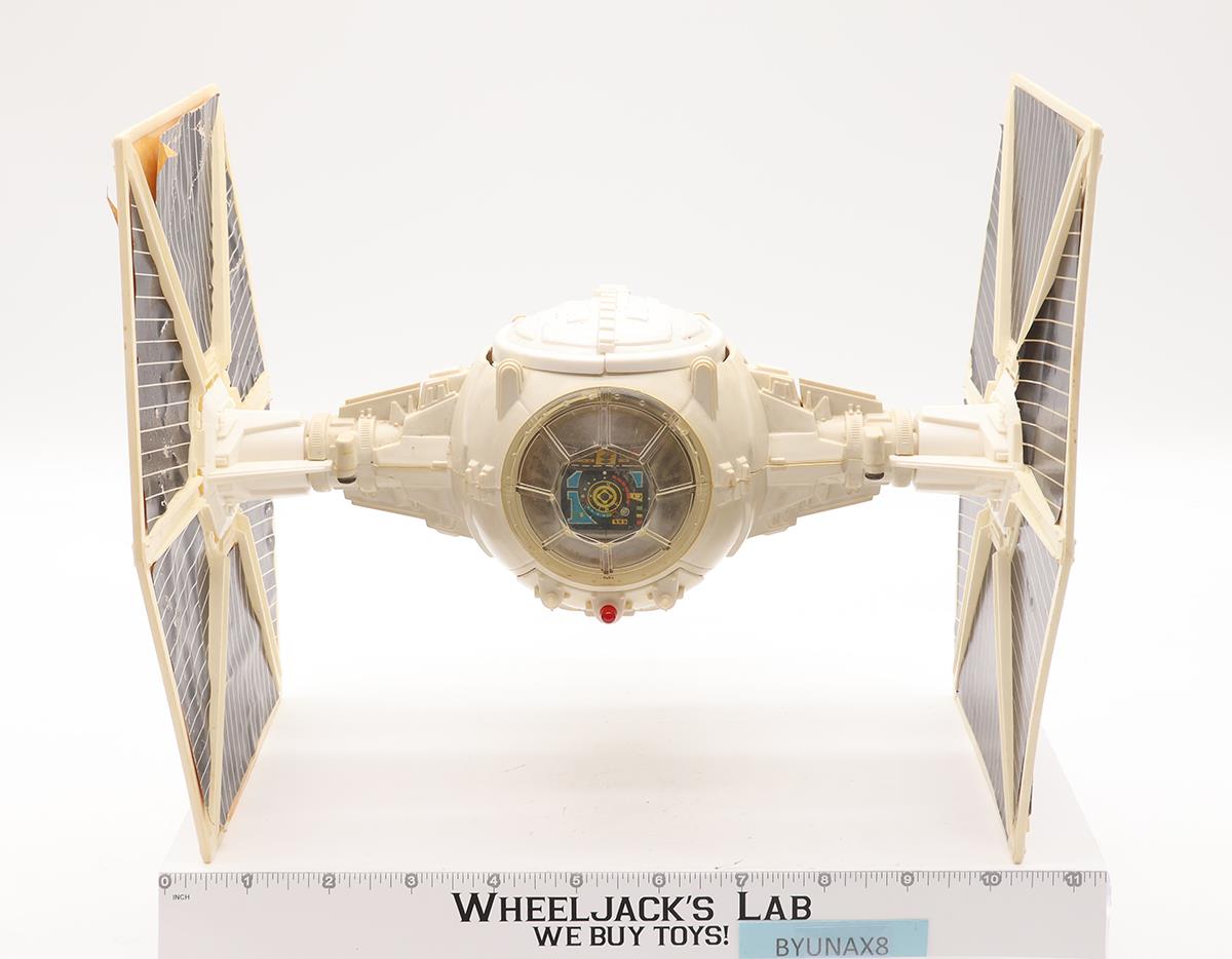 Imperial Tie Fighter WHITE 100% Complete Star Wars 1978 Vintage Kenner Vehicle