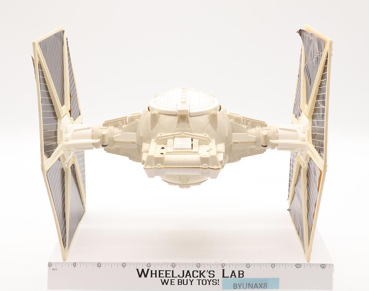 Imperial Tie Fighter WHITE 100% Complete Star Wars 1978 Vintage Kenner Vehicle