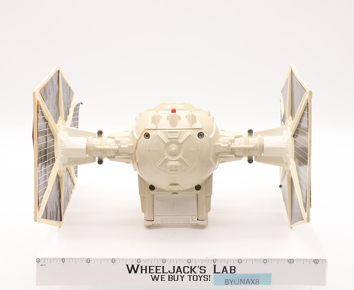 Imperial Tie Fighter WHITE 100% Complete Star Wars 1978 Vintage Kenner Vehicle