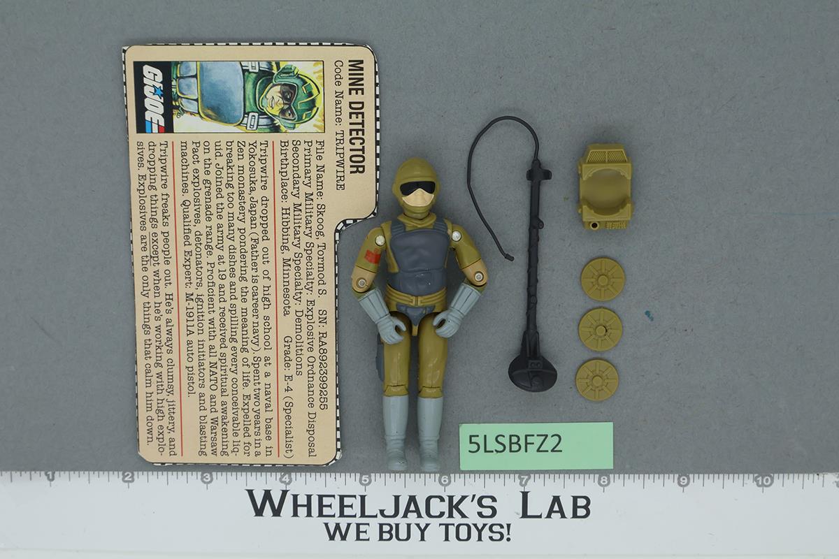 Tripwire V1 100% Complete G.I. Joe 1983 Hasbro Vintage Action Figure