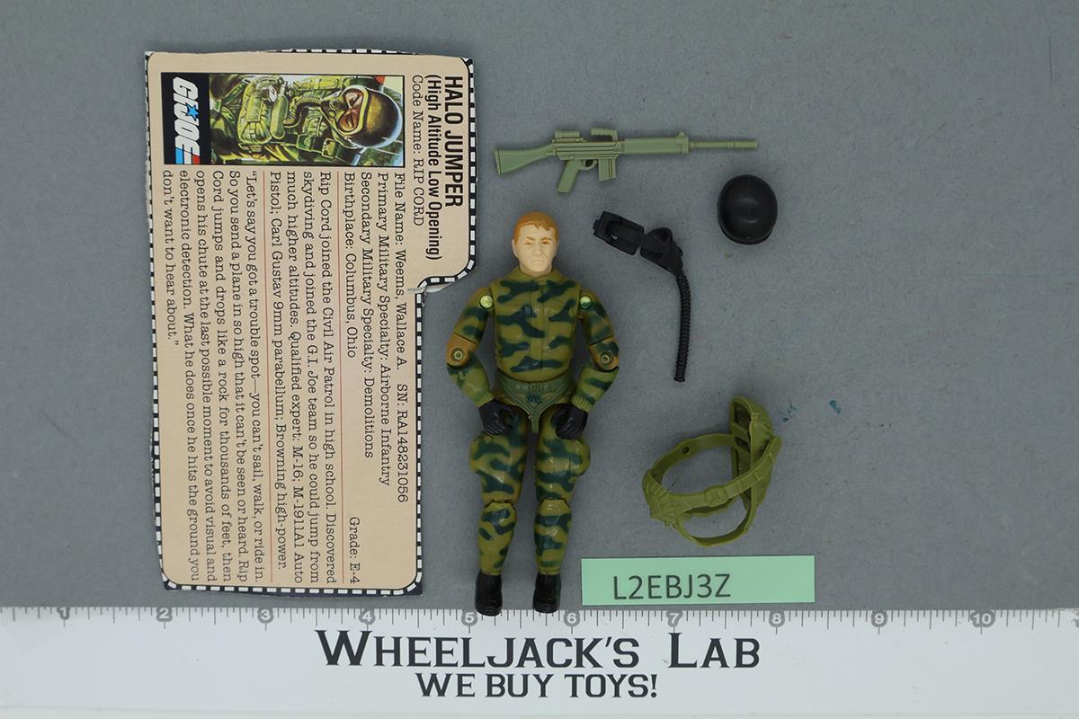 Rip Cord V1 100% Complete G.I. Joe 1984 Hasbro Vintage Action Figure