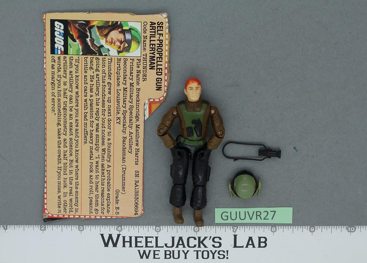 Thunder V1 100% Complete G.I. Joe 1984 Hasbro Vintage Action Figure