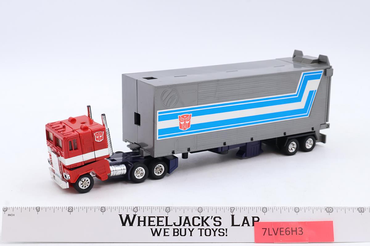 Optimus Prime W/BOX & INSERT 100% Complete 1984 Vintage G1 Transformers Figure