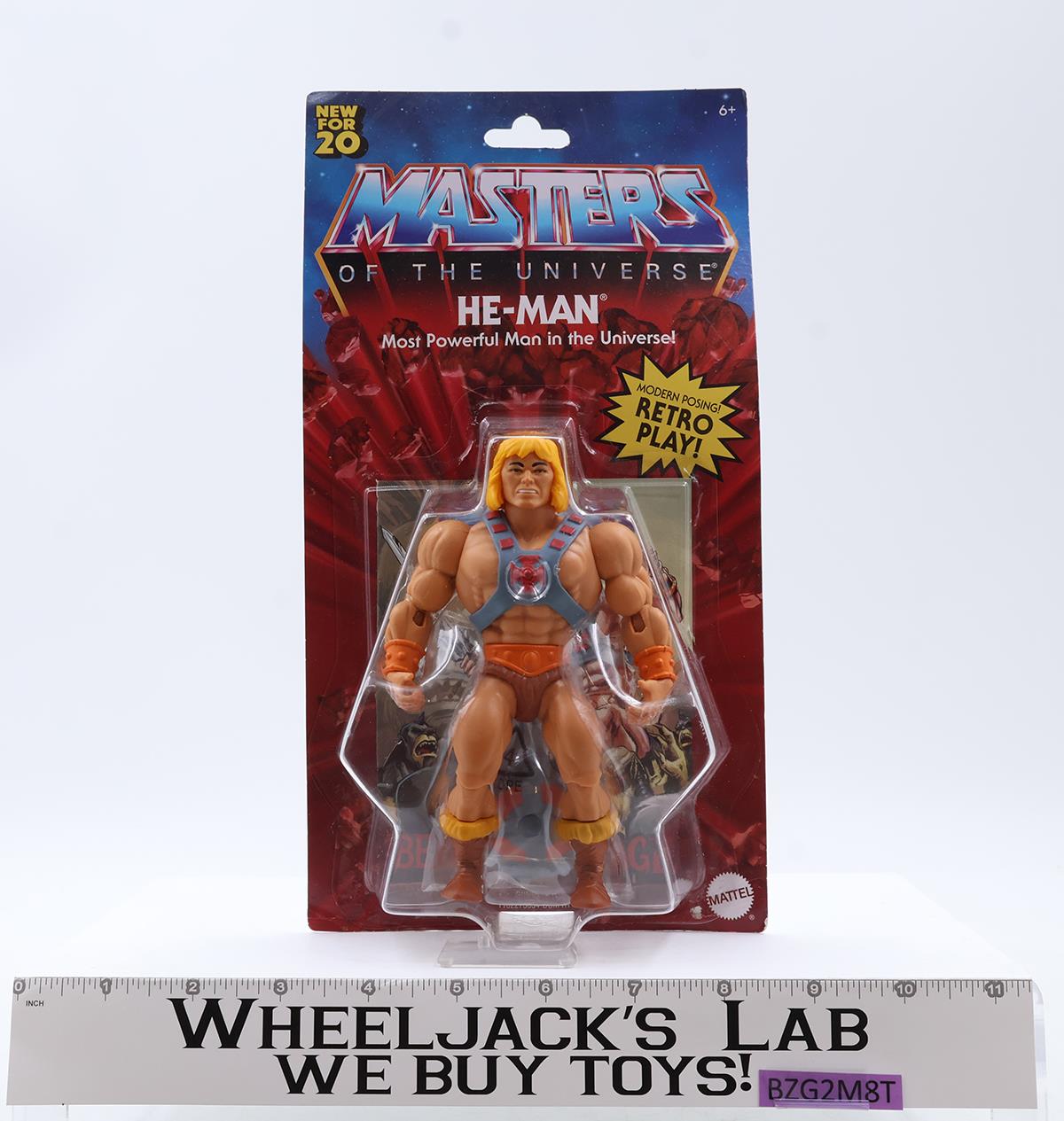 He-Man Masters of the Universe Origins 2019 Mattel Action Figure NEW SEALED