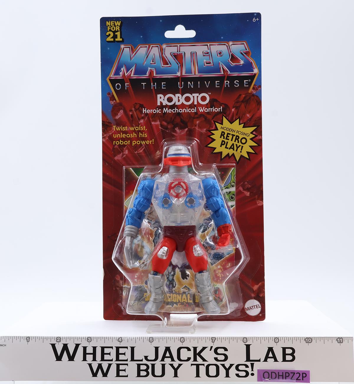 Roboto Masters of the Universe Origins 2020 Mattel Action Figure NEW SEALED