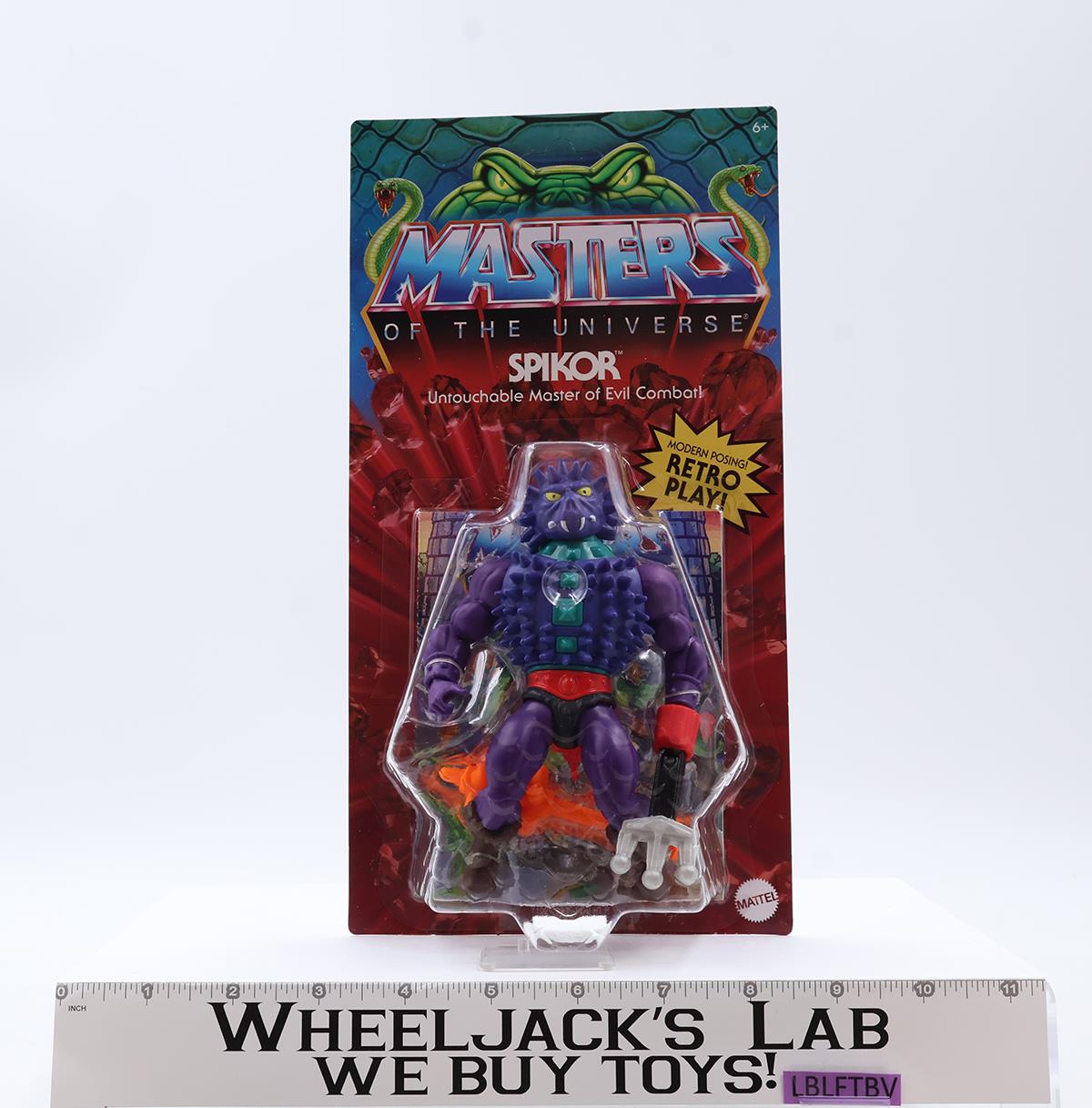 Spikor Masters of the Universe 2023 Mattel Action Figure NEW MOSC SEALED