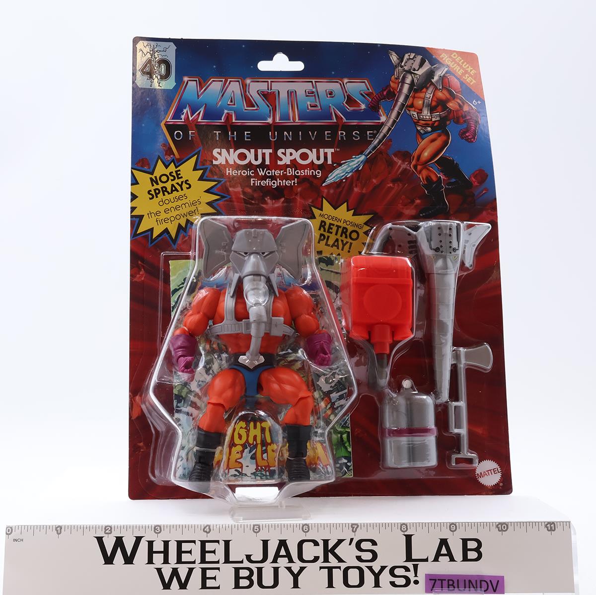 Snout Spout Masters of the Universe 2022 Mattel Action Figure NEW MOSC SEALED