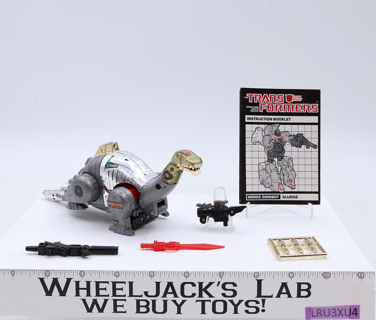 Sludge 100% Complete 1985 Vintage Hasbro Action Figure G1 Transformers