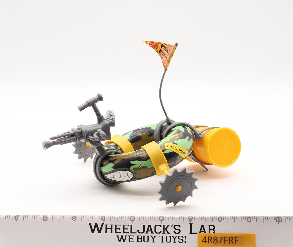 Sewer Army Tube 100% Complete Teenage Mutant Ninja Turtles TMNT 1989 Playmates