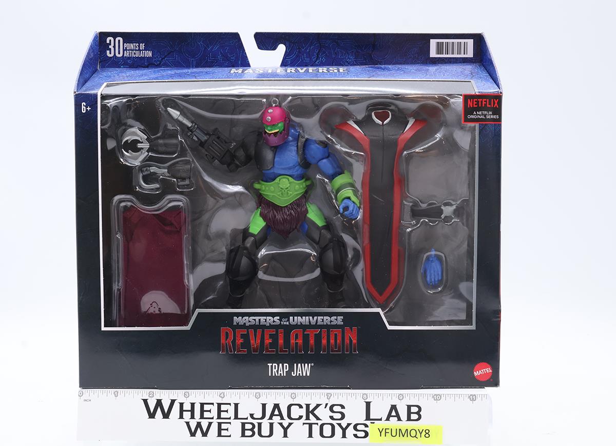 Trap Jaw Masters of the Universe Masterverse Revelation 2021 Mattel NEW SEALED