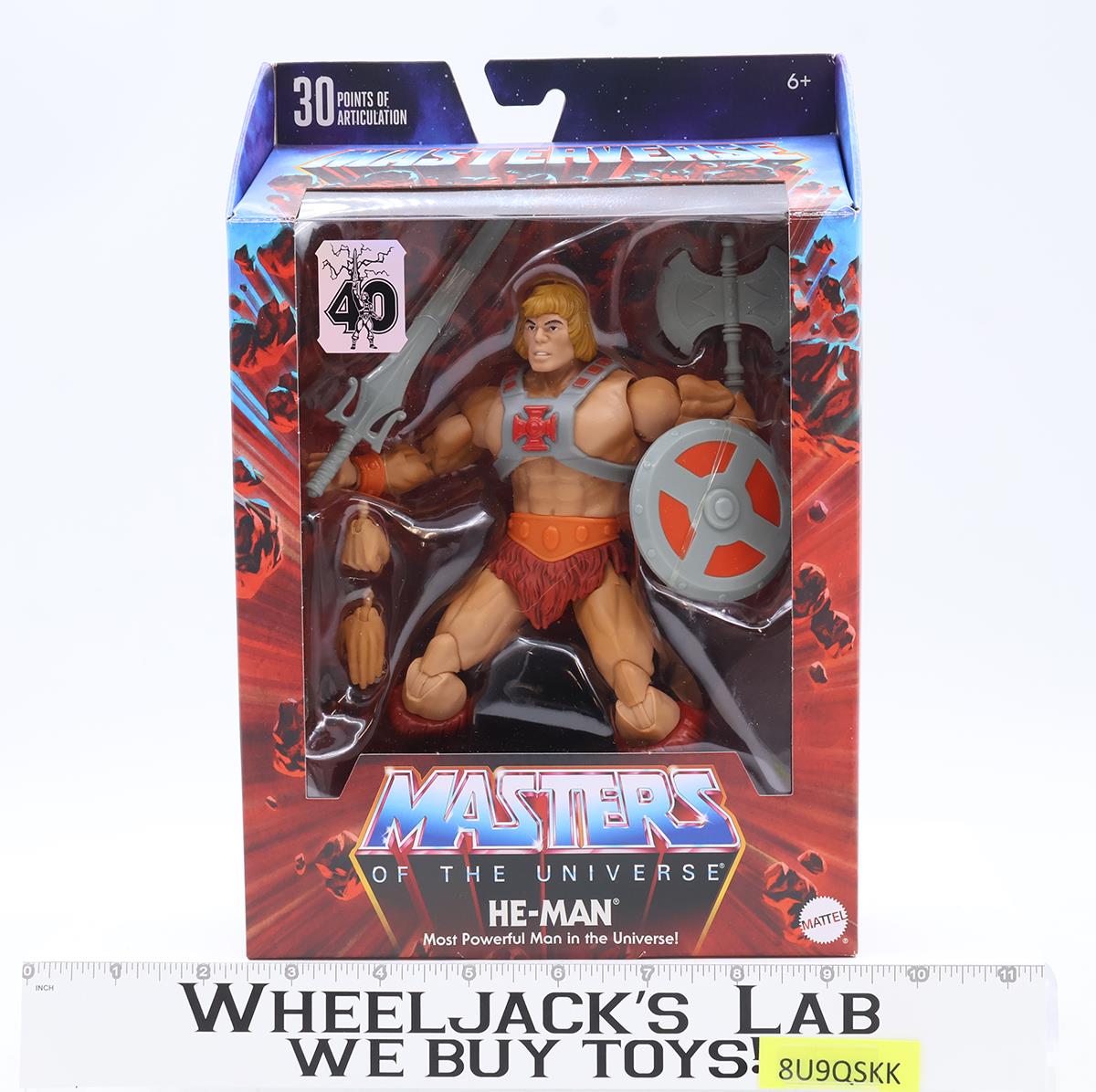 He-Man Masters of the Universe Masterverse 2022 Mattel Action Figure NEW SEALED