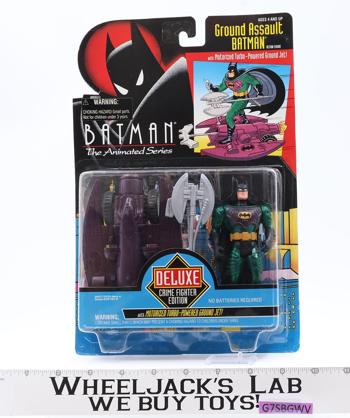 Ground Assault Batman The Animated Series 1993 Kenner Action Figure NEW SEALED