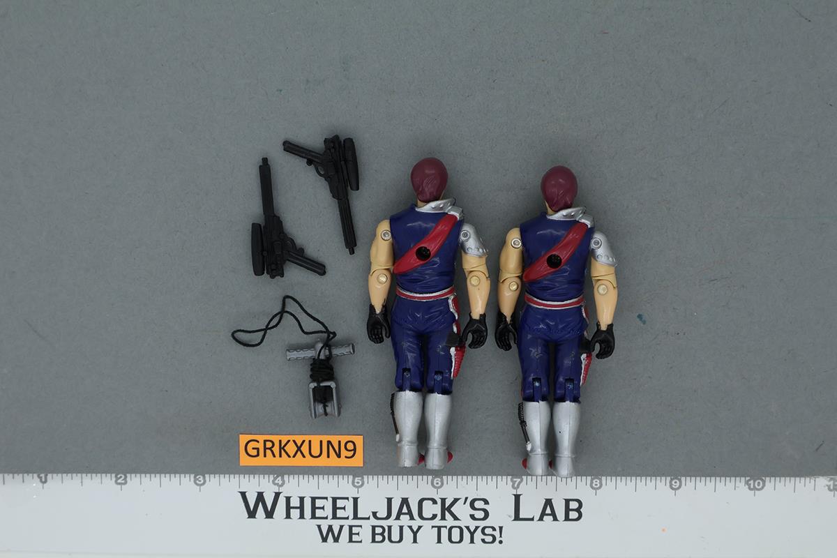 Tomax & Xamot V1 100% Complete G.I. Joe 1985 Hasbro Vintage Action Figure