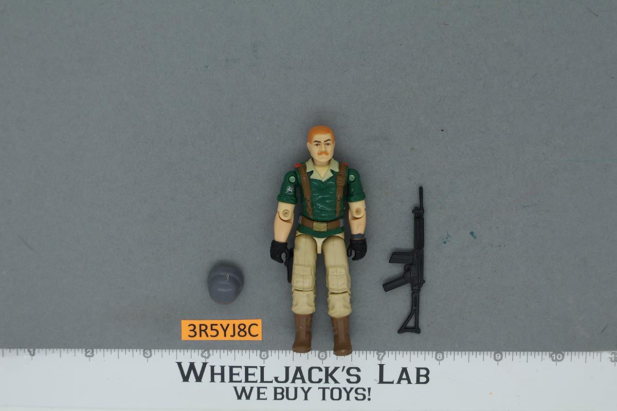 Crankcase V1 100% Complete G.I. Joe 1985 Hasbro Vintage Action Figure