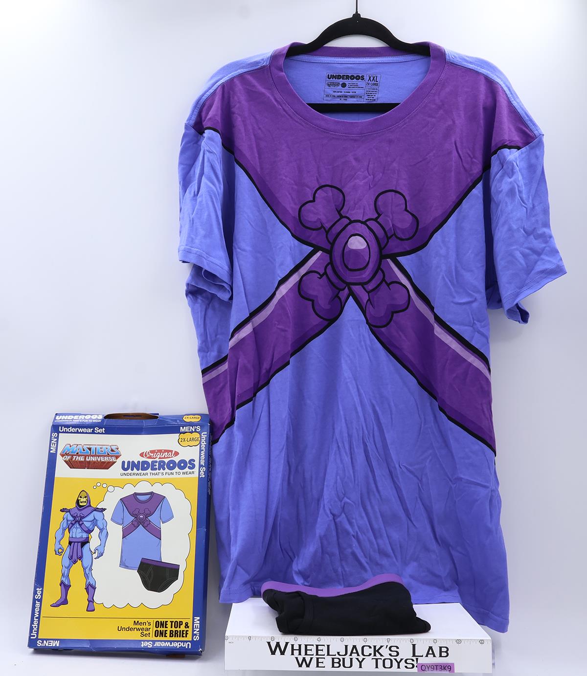 Skeletor Underoos Men's Underwear Set Size 2XL Masters of the Universe 2015 FOTL