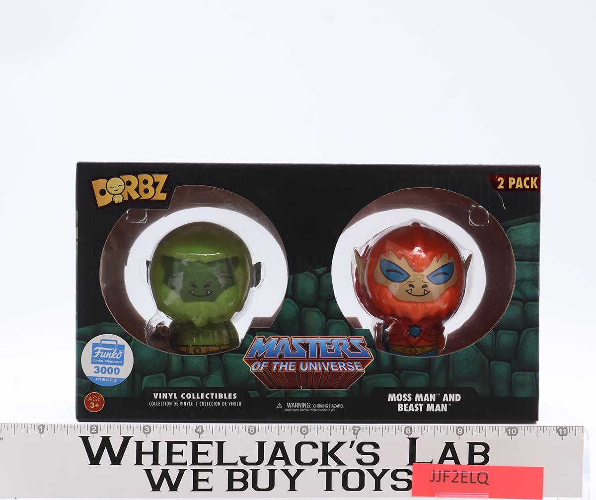 Moss Man & Beast Man Masters of the Universe Funko Dorbz 2-Pack NEW
