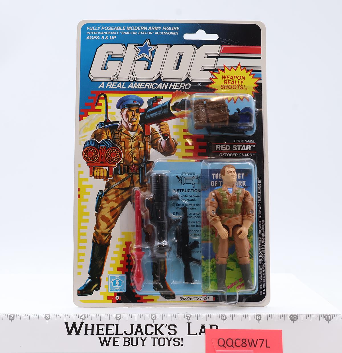 Red Star Oktober Guard GI Joe 1990 Hasbro Action Figure NEW MOSC SEALED