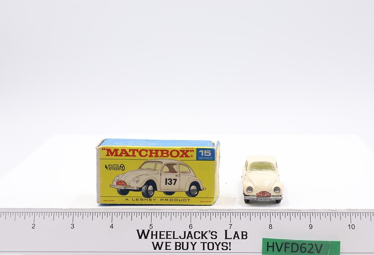 Volkswagen No. 15 Lesney Matchbox Series 1960's Made In England Original Box