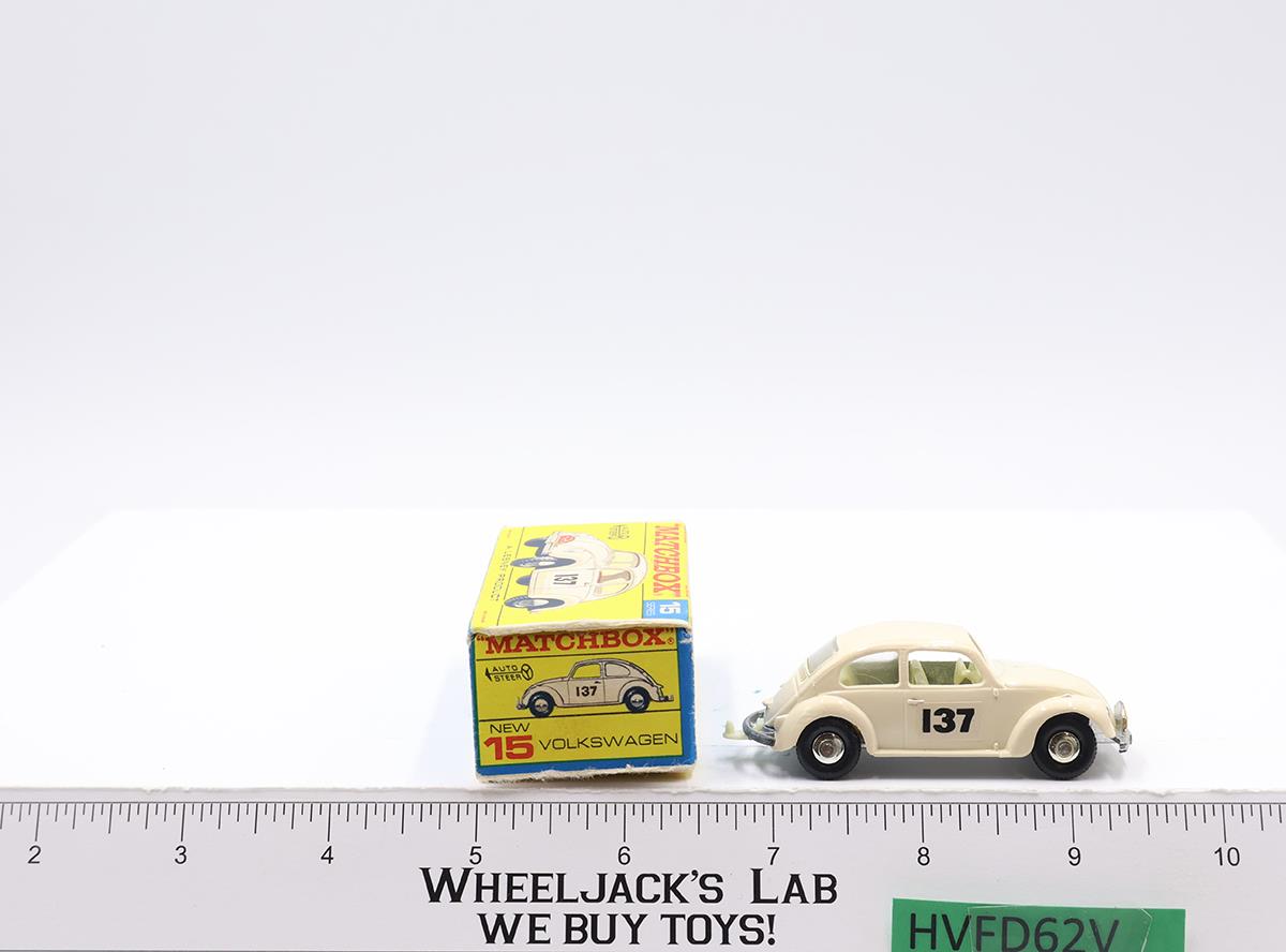 Volkswagen No. 15 Lesney Matchbox Series 1960's Made In England Original Box