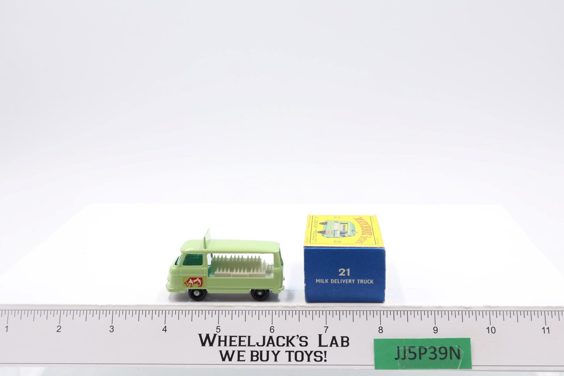 Milk Delivery Truck No. 21 Lesney Matchbox Series 1960's Made In England