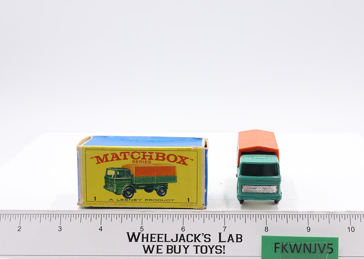 Mercedes Truck No. 1 Original Box Lesney Matchbox Series 1960's England