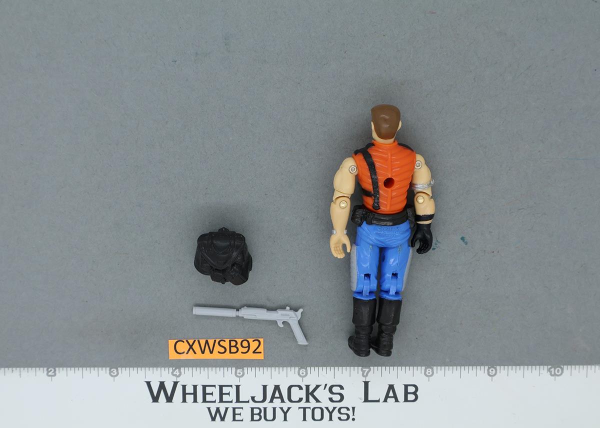 Mercer V1 100% Complete G.I. Joe 1987 Hasbro Vintage Action Figure