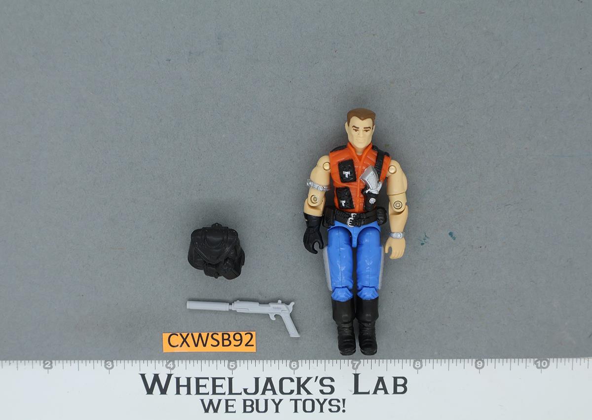 Mercer V1 100% Complete G.I. Joe 1987 Hasbro Vintage Action Figure