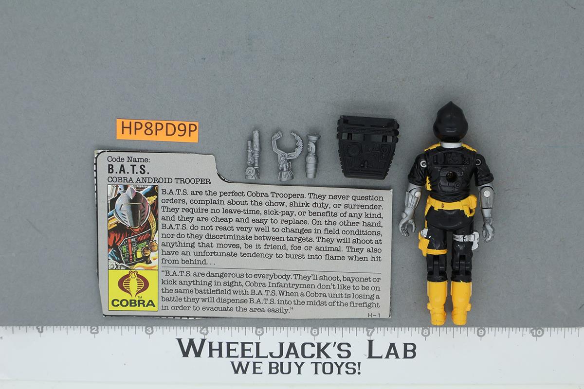 B.A.T.S. V1 100% Complete G.I. Joe 1986 Hasbro Vintage Action Figure