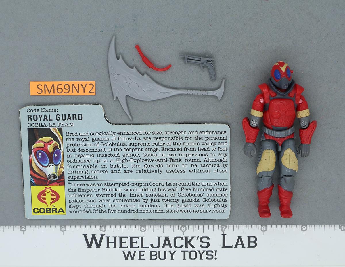 Royal Guard V1 100% Complete G.I. Joe 1987 Hasbro Vintage Action Figure
