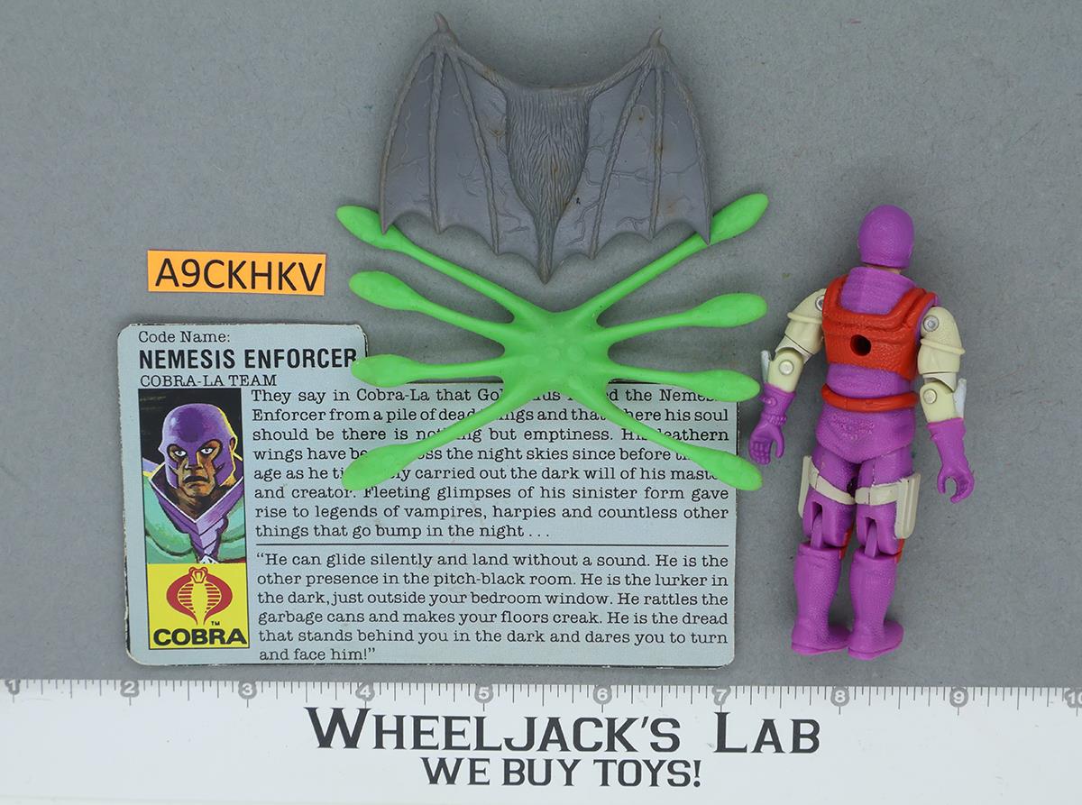 Nemesis Enforcer V1 100% Complete G.I. Joe 1987 Hasbro Vintage Action Figure