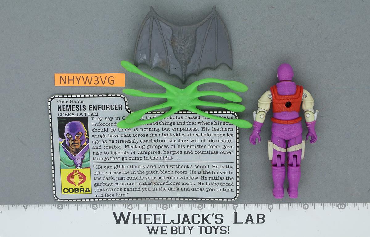Nemesis Enforcer V1 100% Complete G.I. Joe 1987 Hasbro Vintage Action Figure