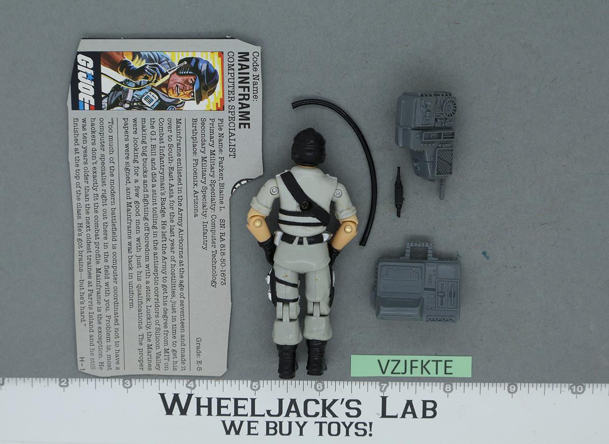 Mainframe V1 100% Complete G.I. Joe 1986 Hasbro Vintage Action Figure