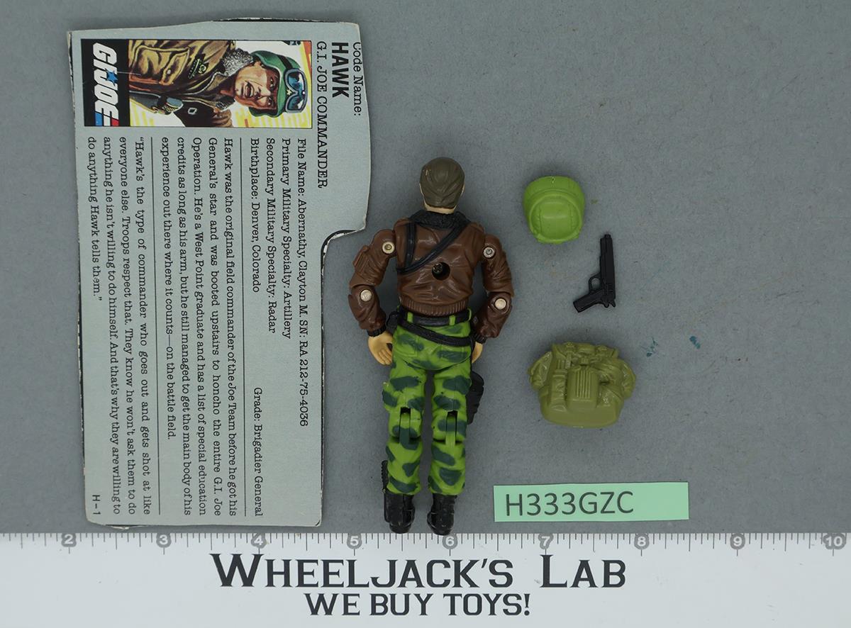 Hawk V2 100% Complete G.I. Joe 1986 Hasbro Vintage Action Figure
