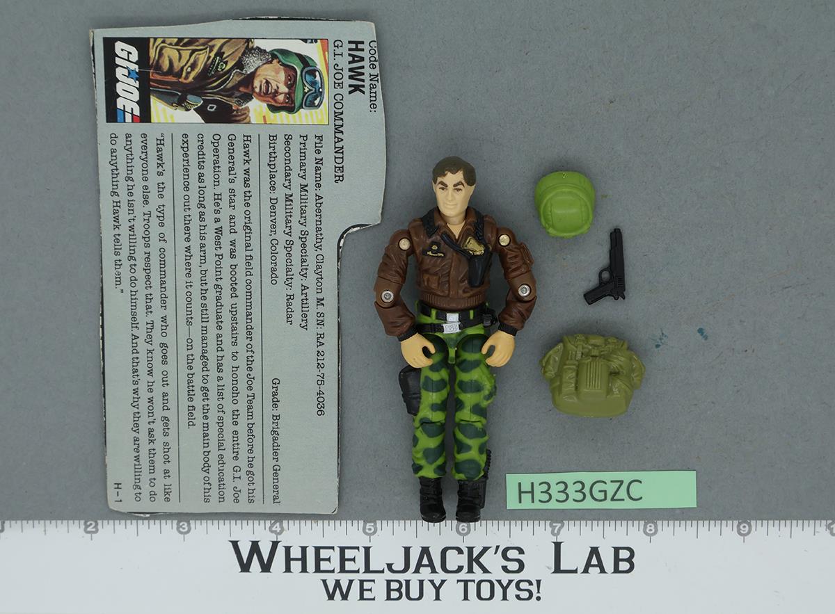 Hawk V2 100% Complete G.I. Joe 1986 Hasbro Vintage Action Figure