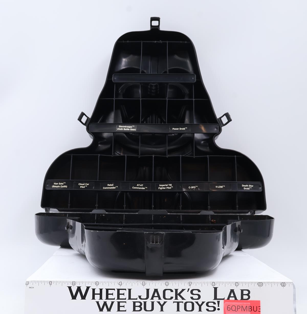 Darth Vader Collector's Case Action Figure Storage Star Wars 1983 Kenner Vintage