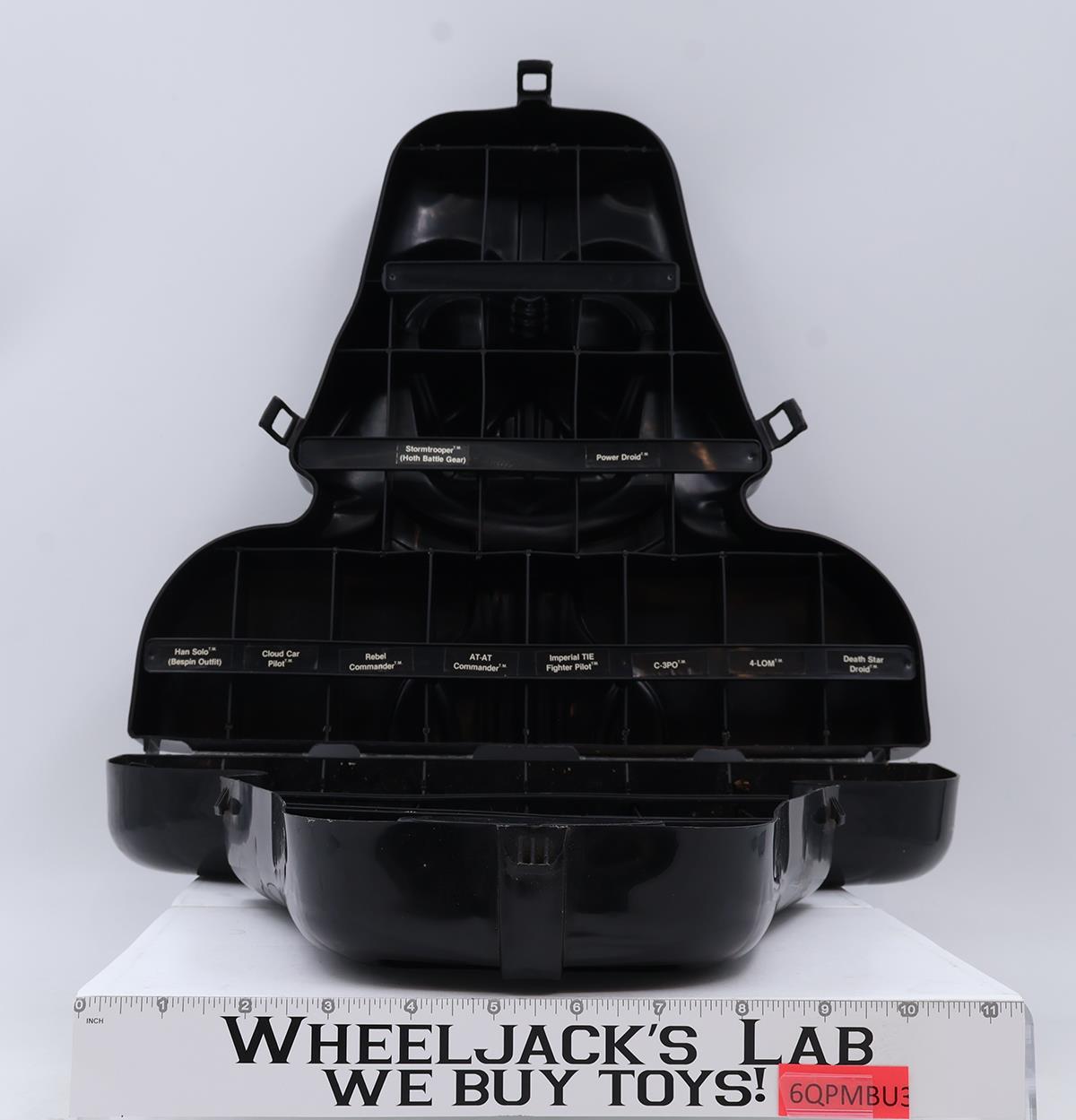 Darth Vader Collector's Case Action Figure Storage Star Wars 1983 Kenner Vintage