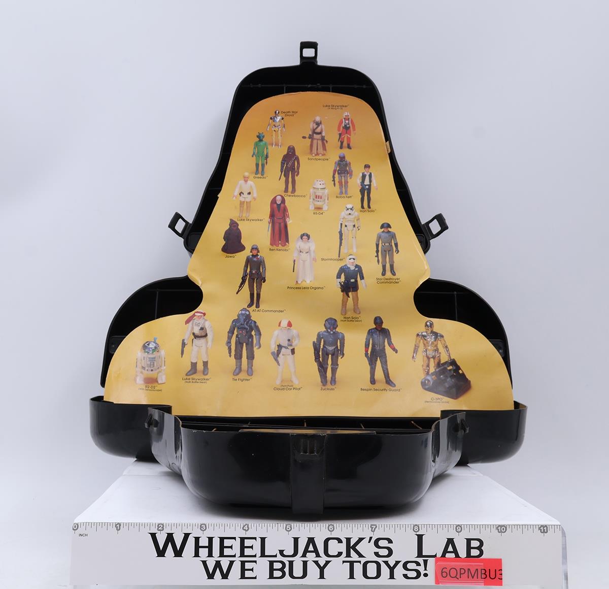 Darth Vader Collector's Case Action Figure Storage Star Wars 1983 Kenner Vintage