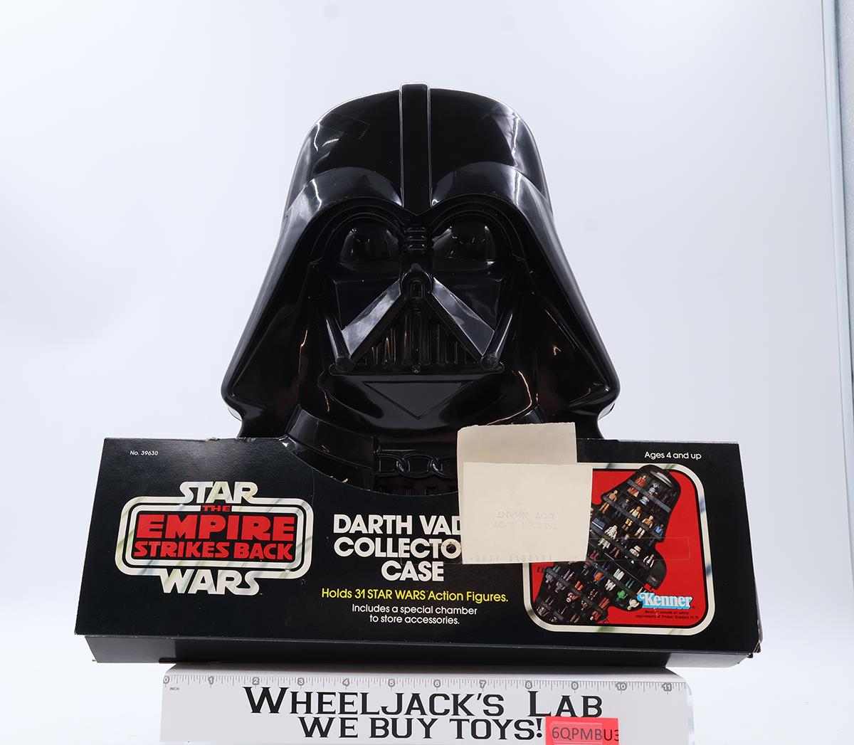 Darth Vader Collector's Case Action Figure Storage Star Wars 1983 Kenner Vintage