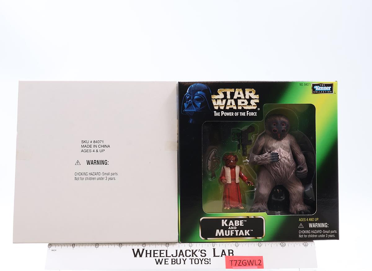 Kabe & Muftak Star Wars Power Of The Force 1998 Hasbro Action Figures NEW SEALED