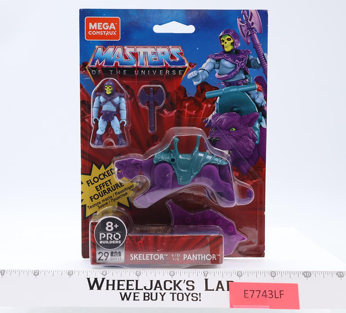 Skeletor & Panthor Masters of the Universe Mega Construx 2020 NEW SEALED