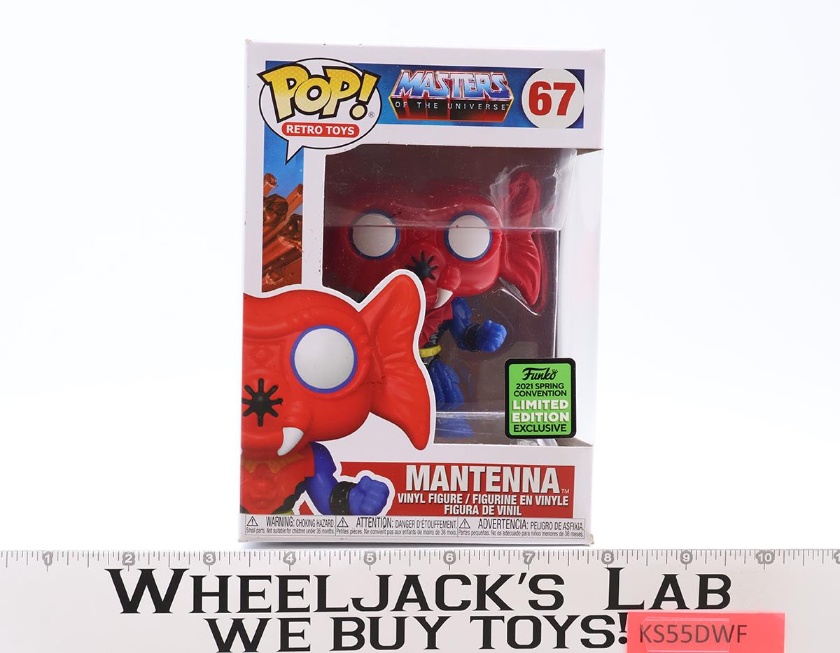 #67 Mantenna Masters of the Universe Spring Convention 2021 Funko Pop! NEW