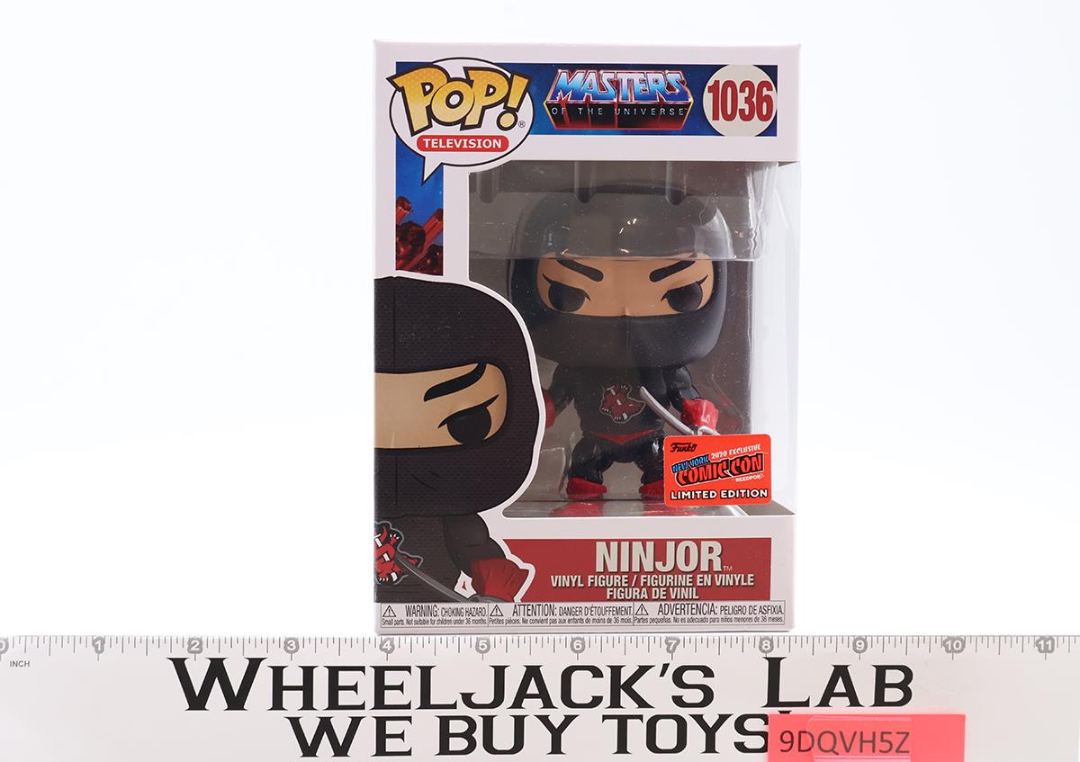 #1036 Ninjor Masters of the Universe NYCC 2020 Funko Pop! Vinyl Figure NEW