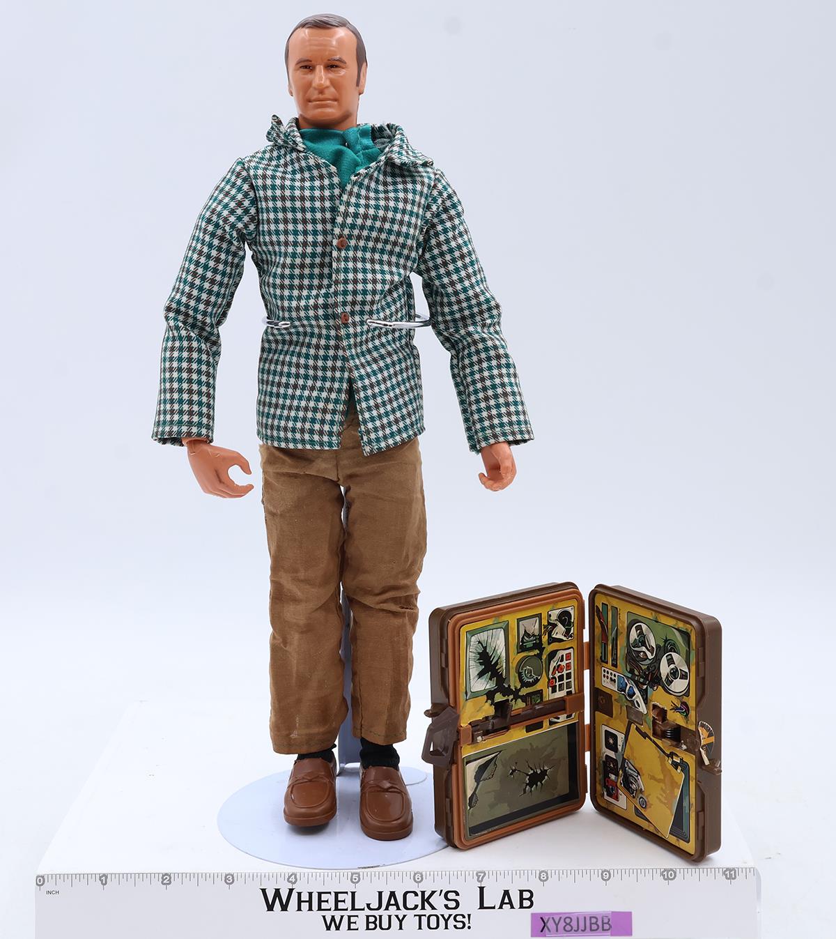 Oscar Goldman Exploding Briefcase Six Million Dollar Man 13" Kenner 1977 Figure