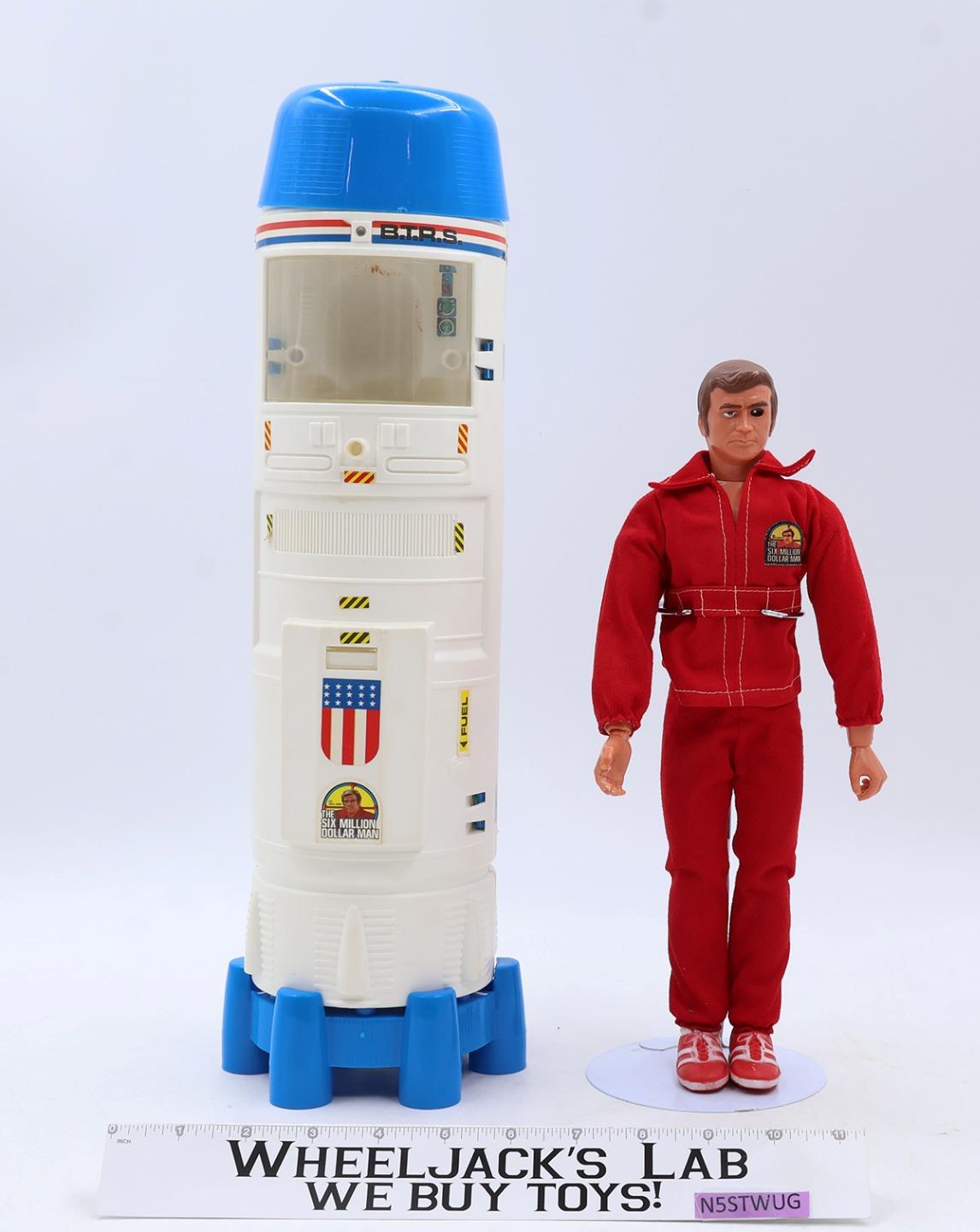 Bionic Transport & Repair Station Complete Box & Figure Six Million Dollar Man