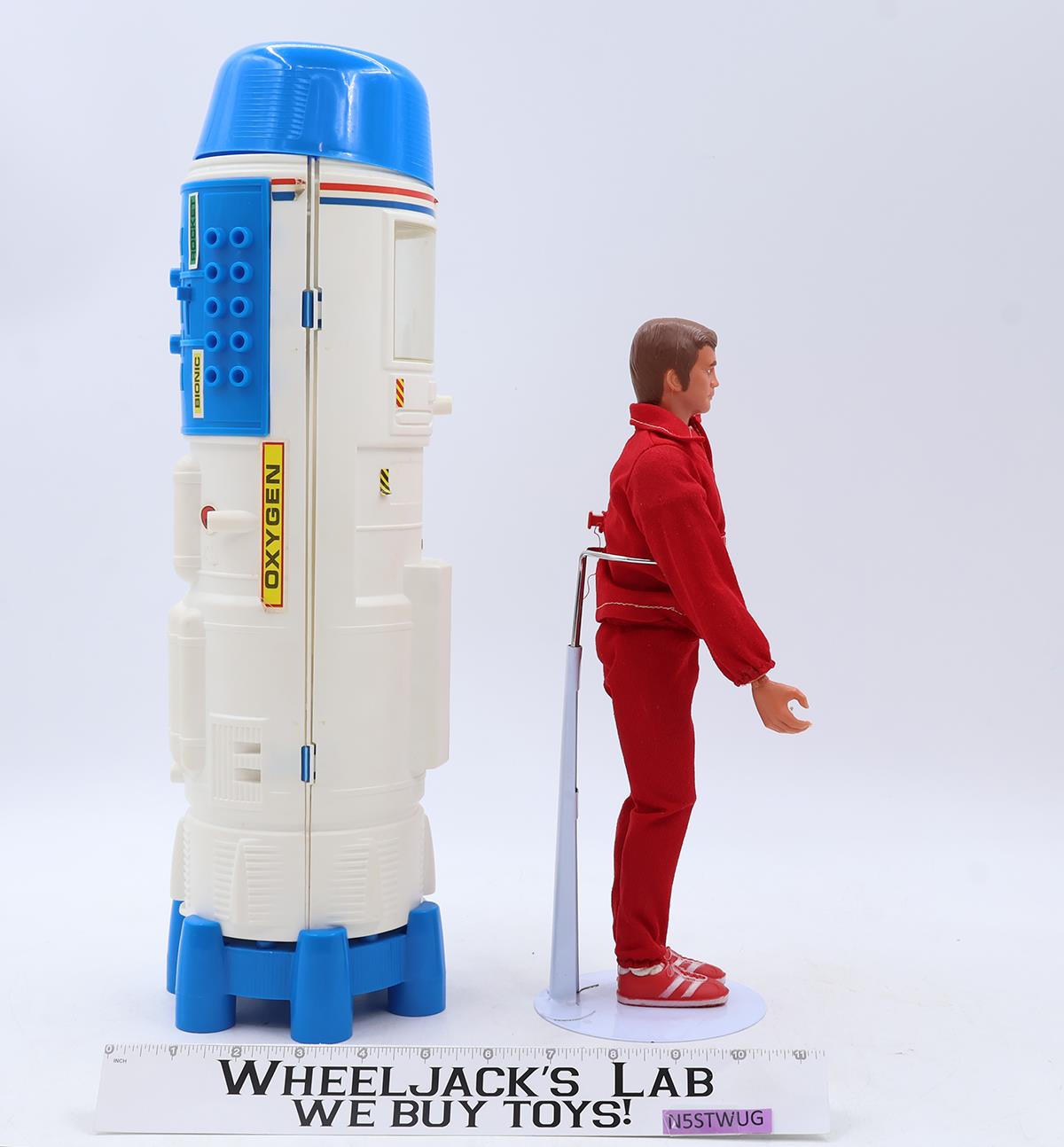 Bionic Transport & Repair Station Complete Box & Figure Six Million Dollar Man