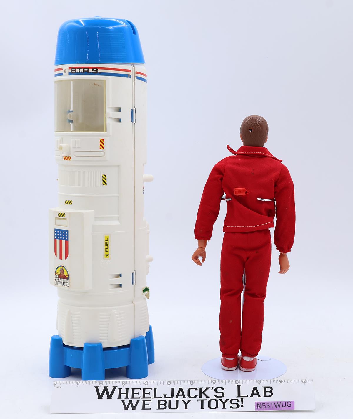 Bionic Transport & Repair Station Complete Box & Figure Six Million Dollar Man