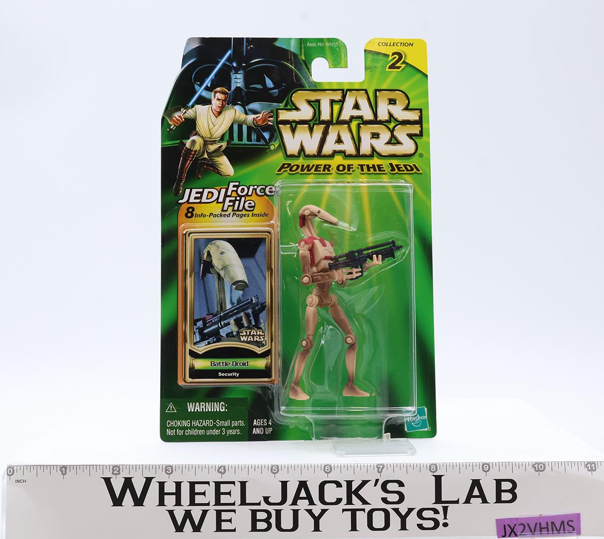 Battle Droid Security Star Wars Power of the Jedi POTJ 2000 Hasbro NEW SEALED